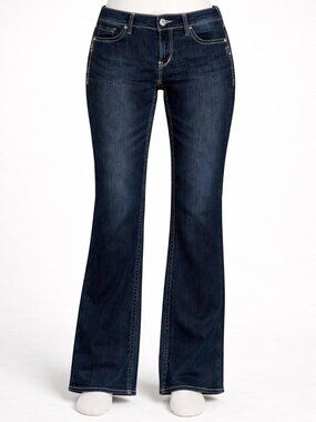 Silver Aiko Bootcut Jeans Sz 32 x 29